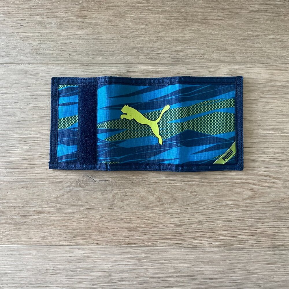 PUMA | Trifold Wallet | Blue Camo